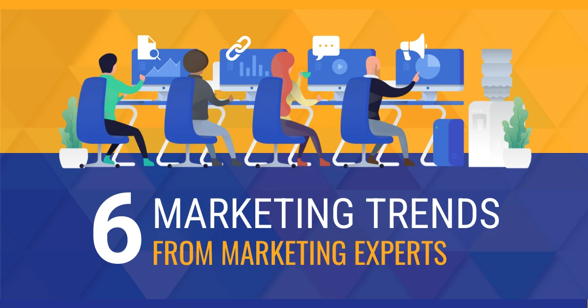 6 Marketing Expert Trends Facebook Post - Venngage