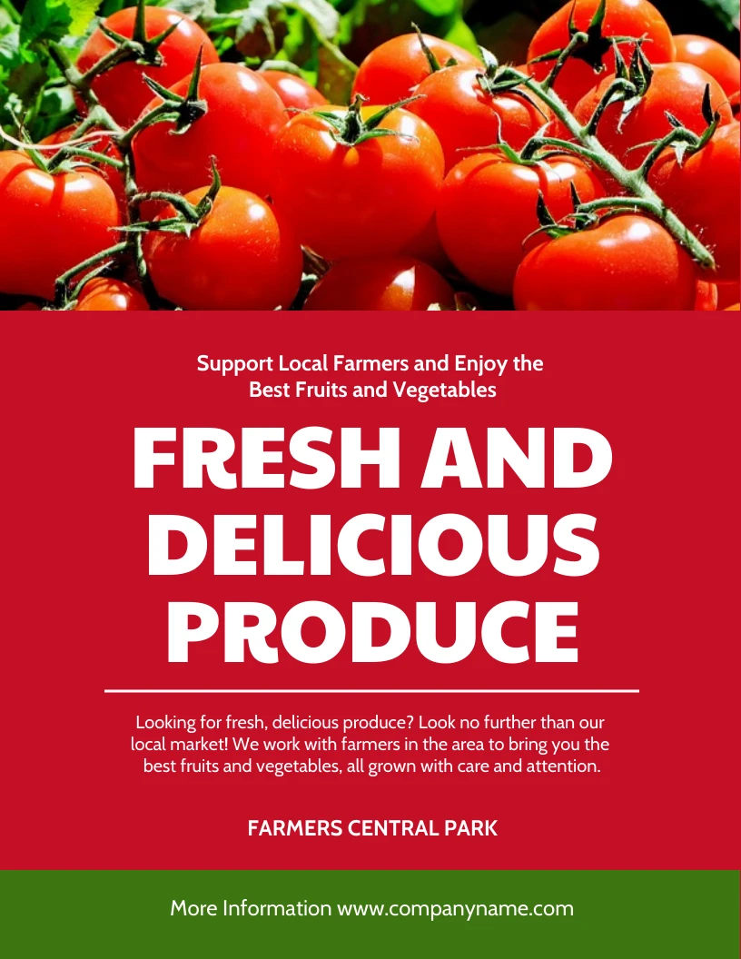 Support local farmers by enjoying high-quality local produce from