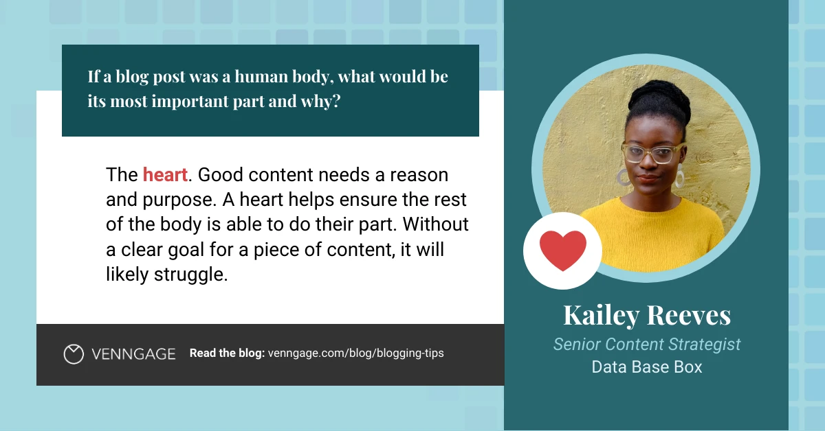 Marketing Blog Quote LinkedIn - Venngage