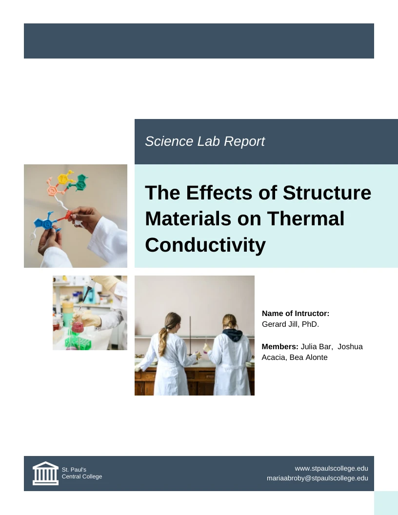 phd lab reports