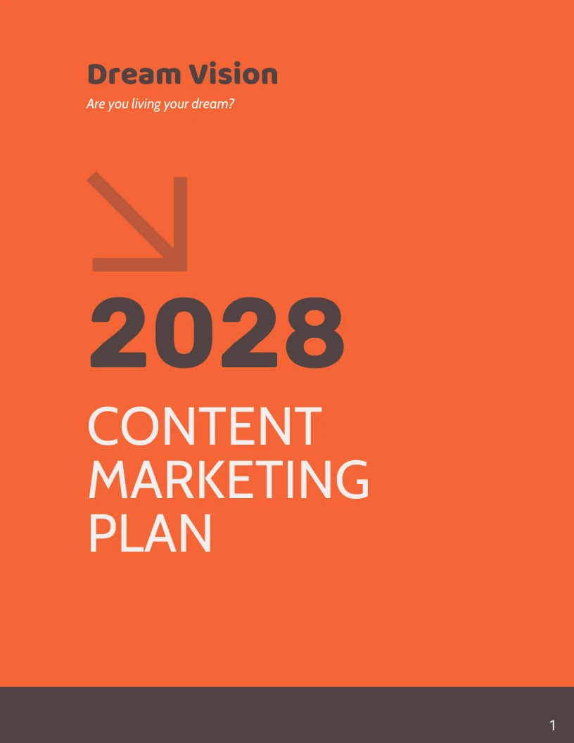 Content Marketing Plan - Venngage