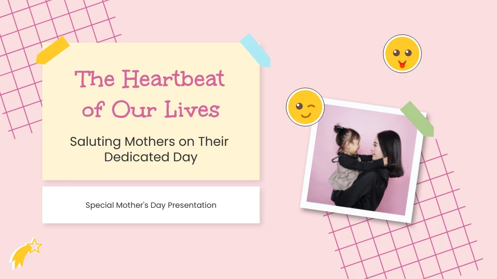 Funny Mothers Day Presentation Template Venngage