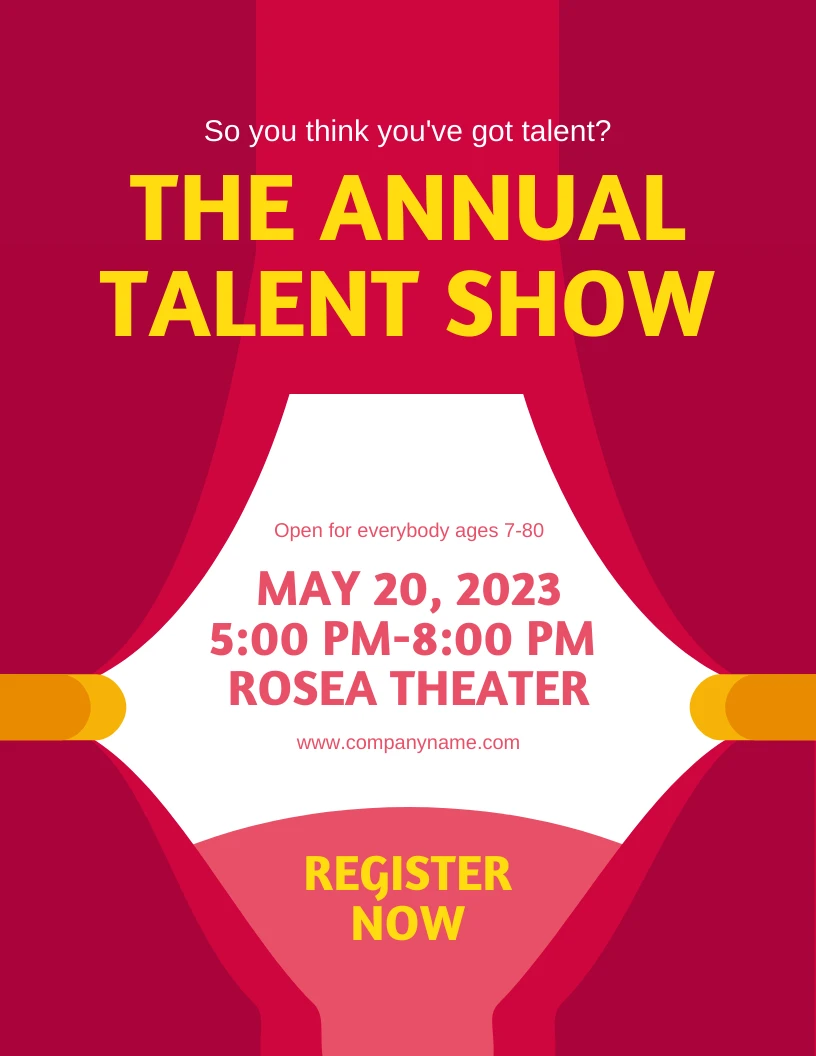 modern-talent-show-flyer-template-venngage