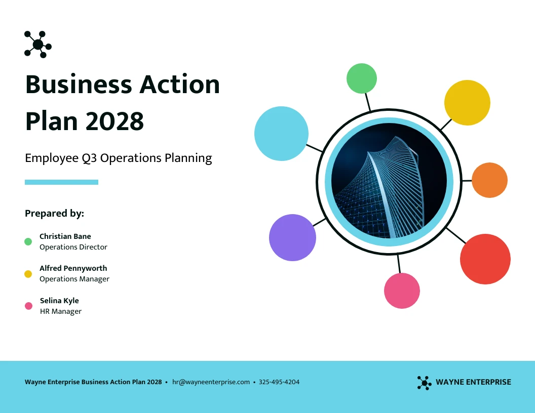 Business Development Plan Template Venngage