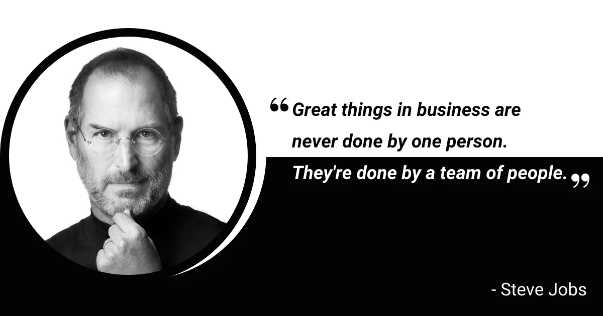 Steve Jobs Quote Facebook Banner - Venngage