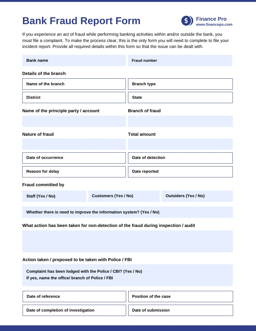 police file template