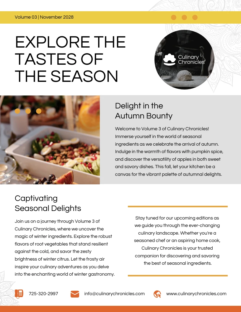 Guide to Culinary Exploration: Savor the Journey!