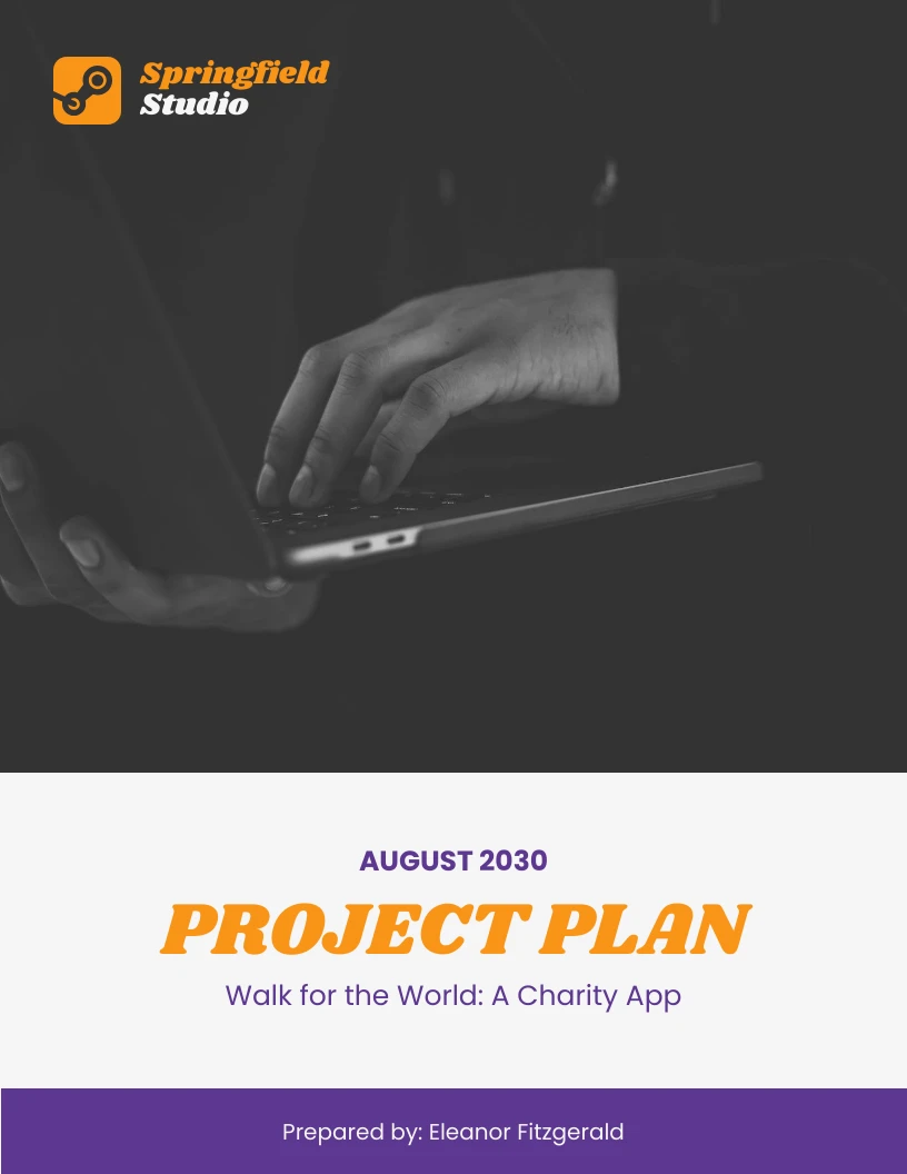 Studio Project Plan Template - Venngage