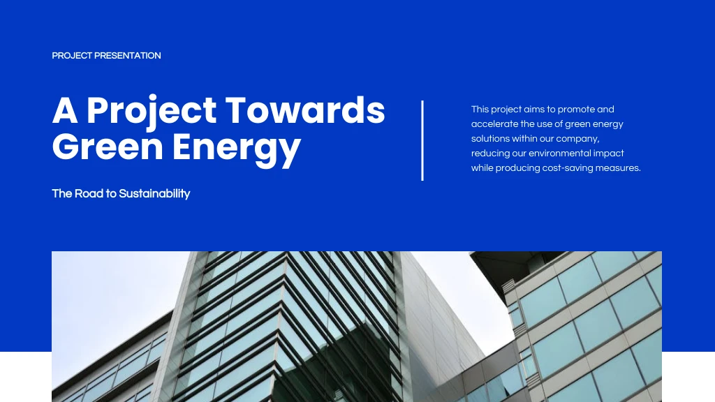 Project Presentation Template - Venngage