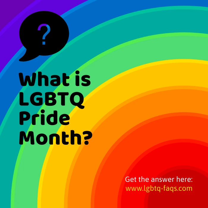 Bold LGBTQ FAQs Instagram Post - Venngage