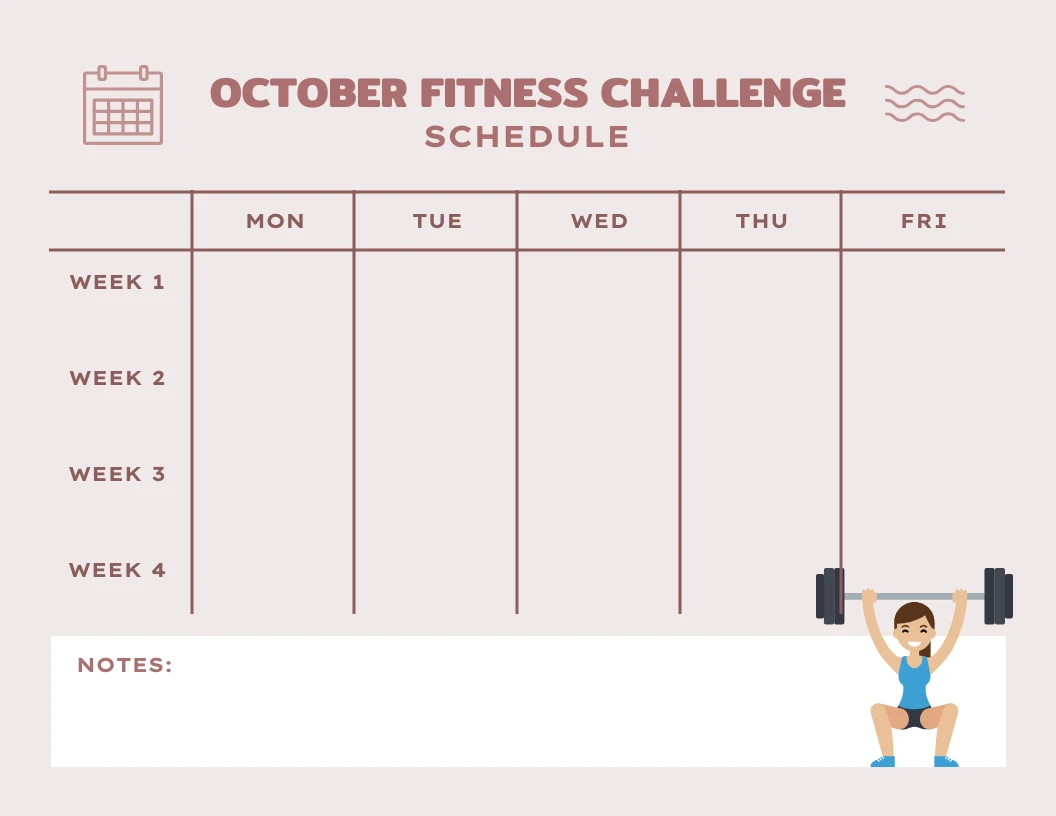 october workout challenge