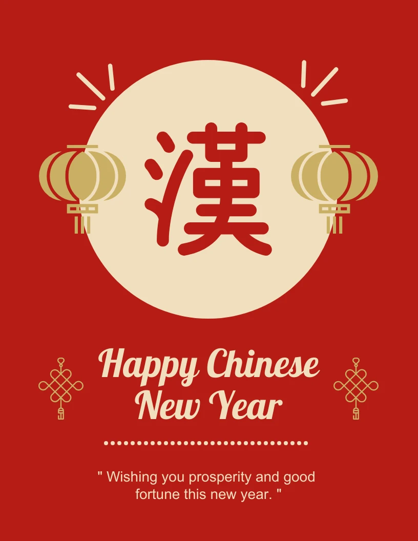 chinese new year greeting posters