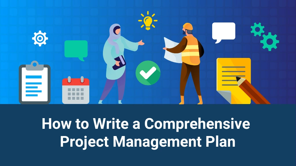 Project Management Plan Blog Header - Venngage