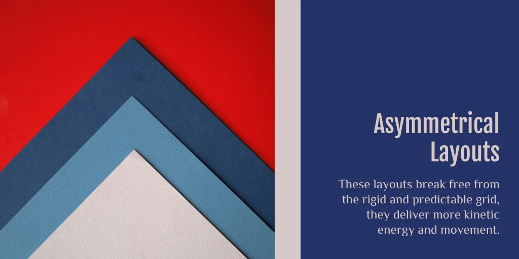 Design Trend Asymmetrical Twitter Post - Venngage