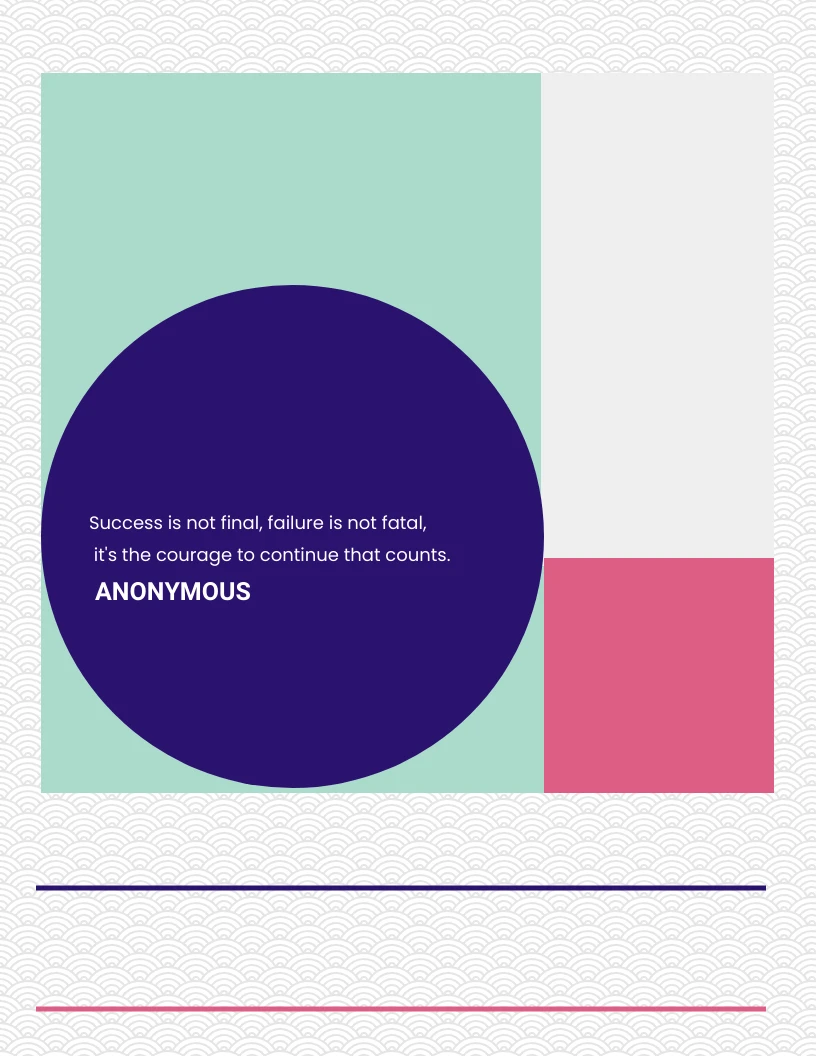 Abstract White Simple round box Template - Venngage