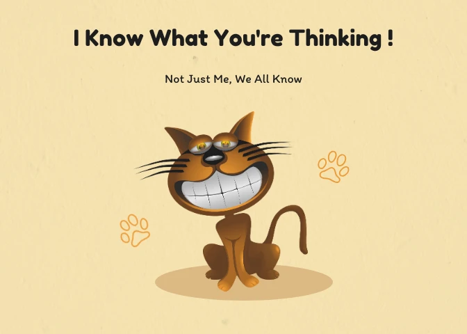 Light Brown Classic Illustration Funny Postcard - Venngage