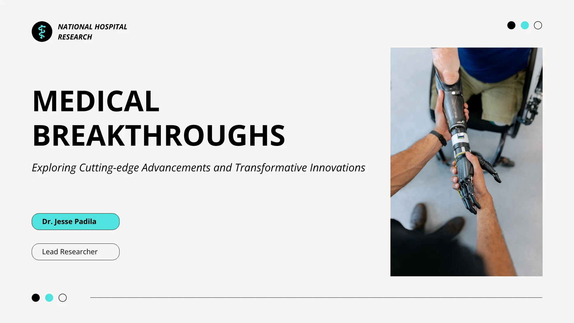 Medical Breakthrough Health Presentation Template - Venngage