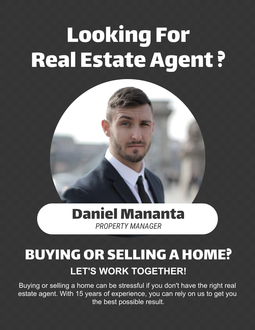 Real Estate Agent Recruiting Flyer Template - Venngage