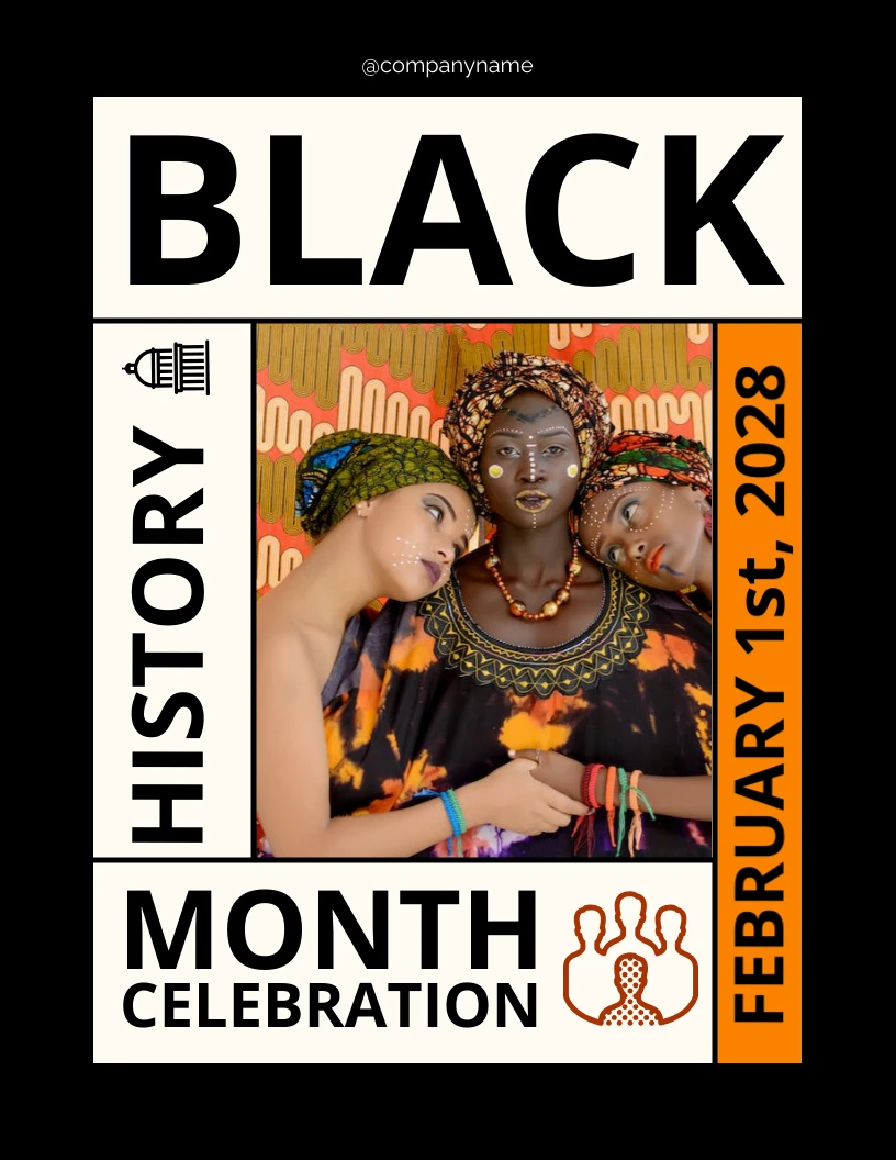 Black History Month Poster Venngage