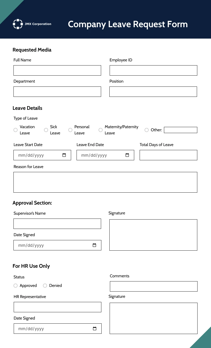 Photoshoot Request Form Template - Venngage