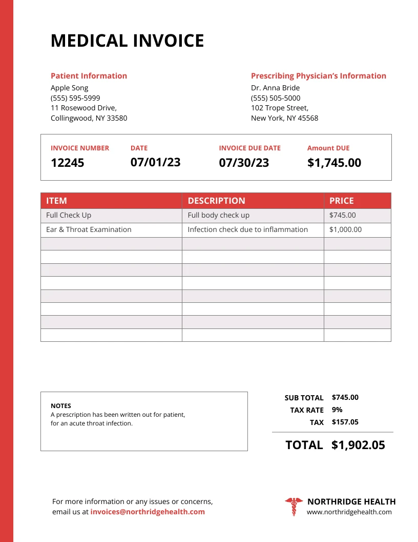 corporate-medical-billing-invoice-venngage