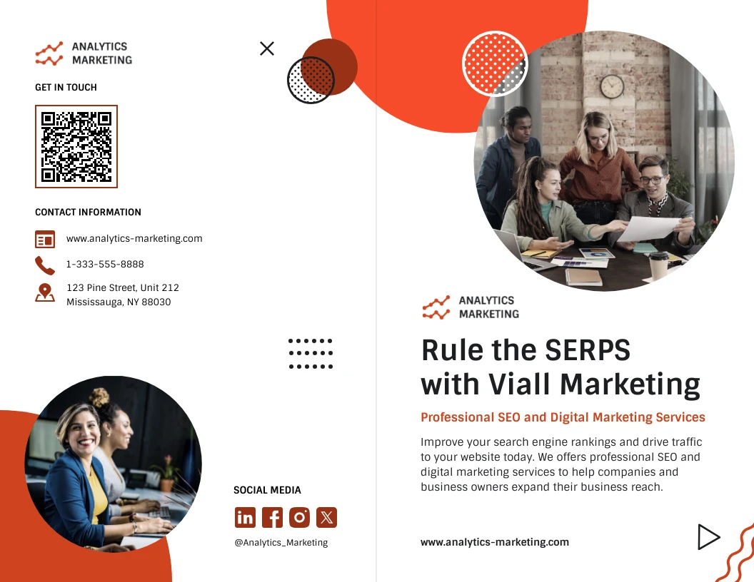 Digital Brochure Template Venngage