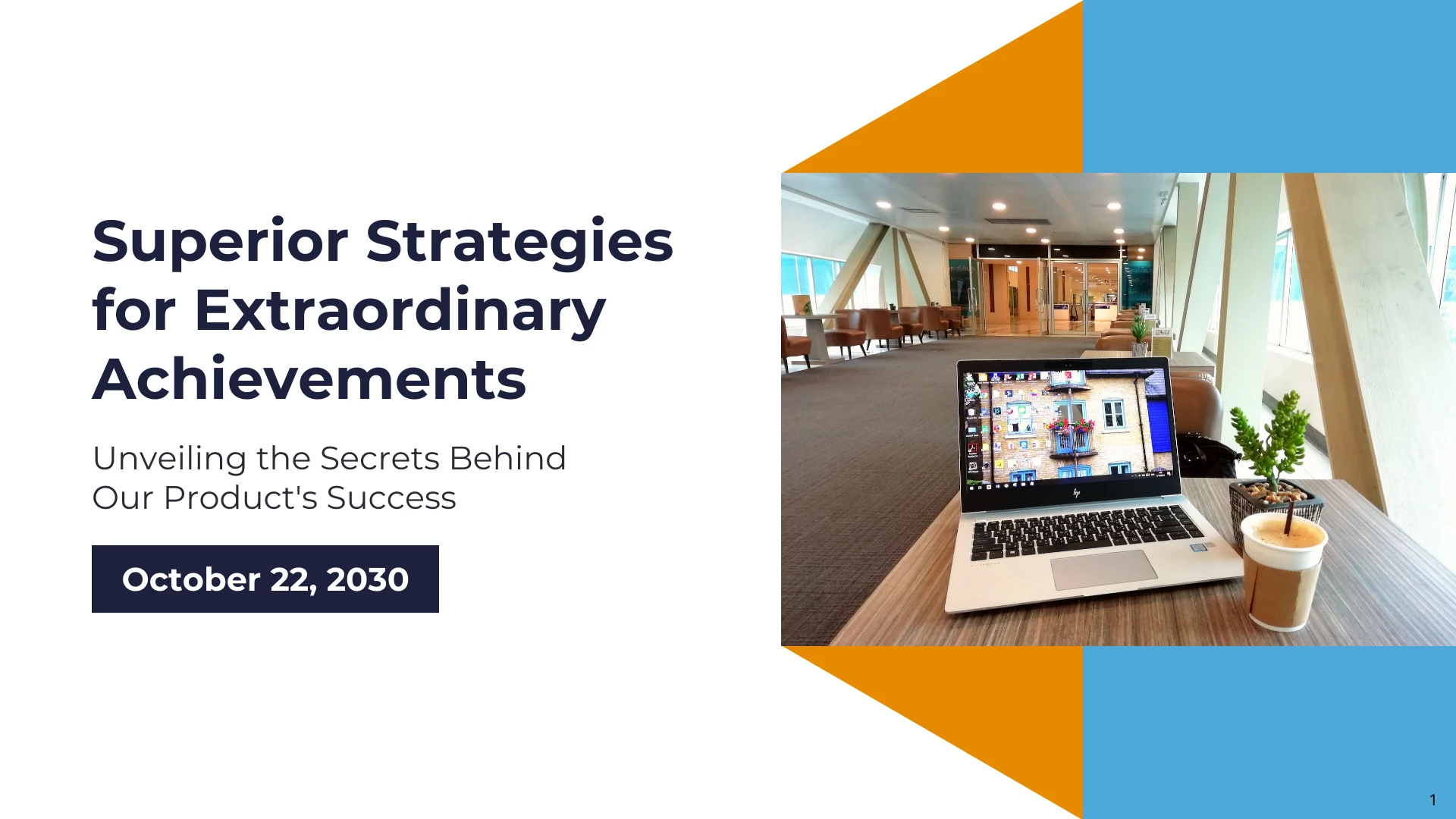 Product Design Presentation Template Venngage