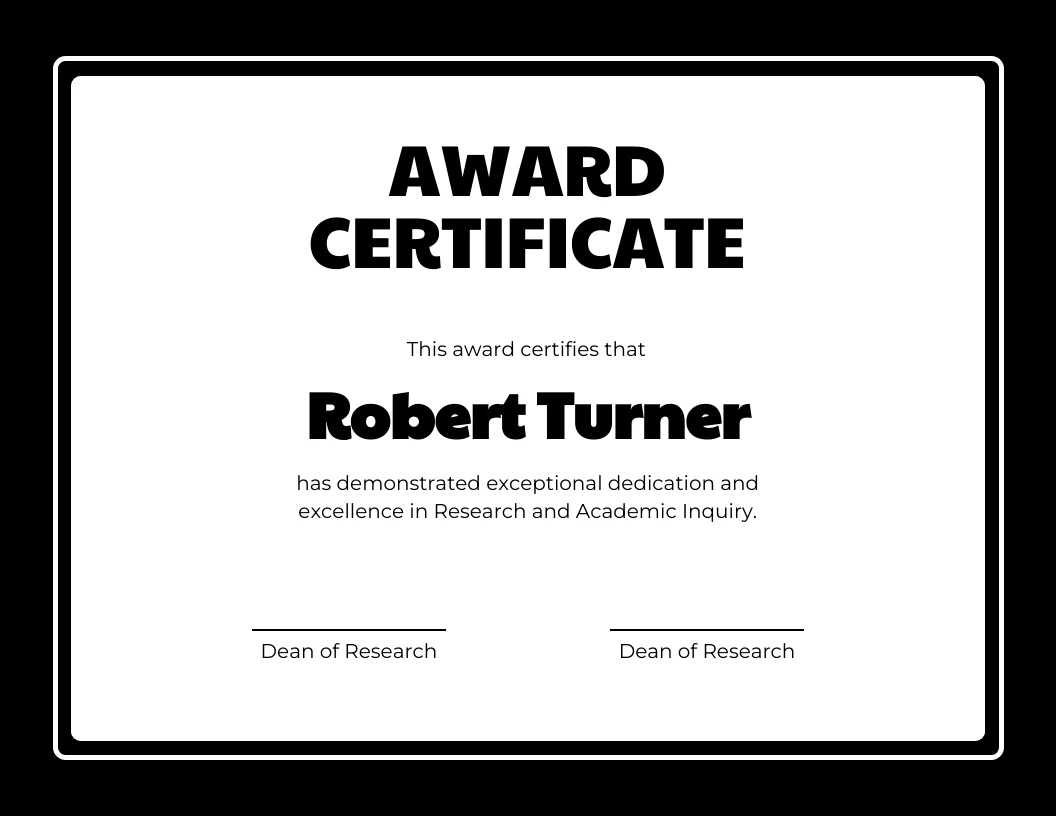 black-white-simple-research-award-certificate-template-venngage