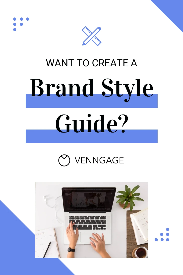 Brand Style Guide Pinterest Post - Venngage