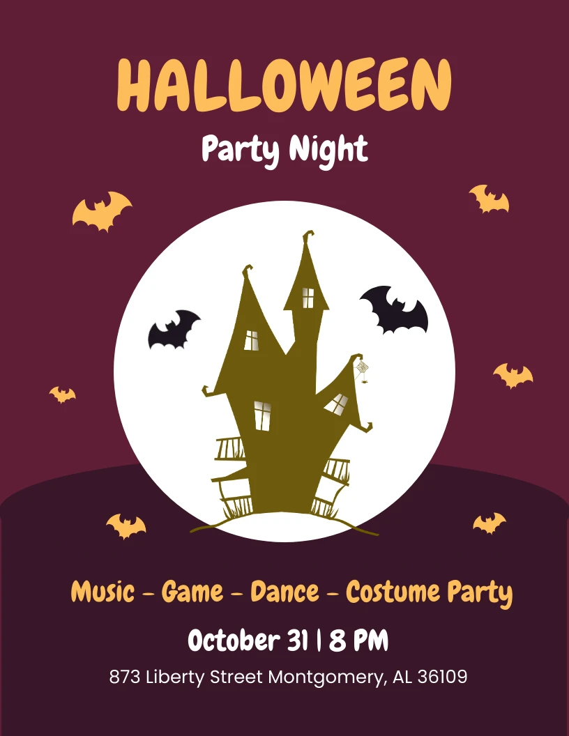 Halloween Flyer Template - Venngage