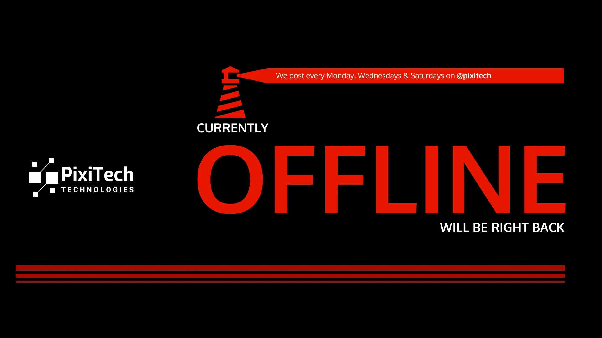 Video Gaming Twitch Offline  Banner Template - Venngage