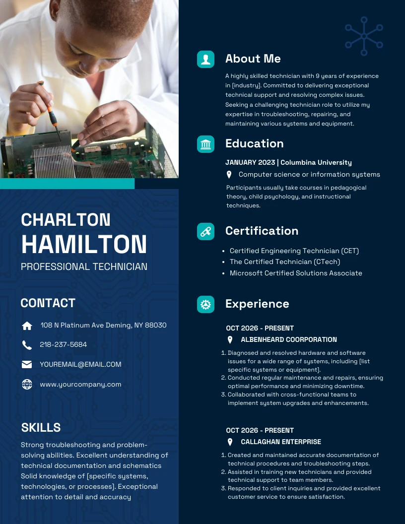 Blue Simple Professional Technician - F780e1b5 4bdc 44c0 897f F69a9337b37f.webp