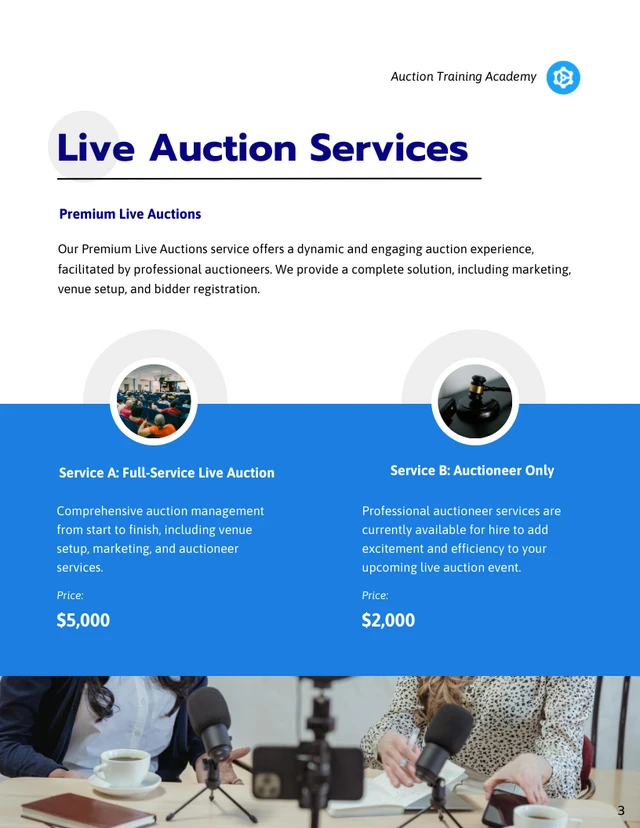 Auction Catalog Template - صفحة 3