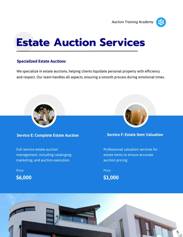 Auction Catalog Template - Pagina 5