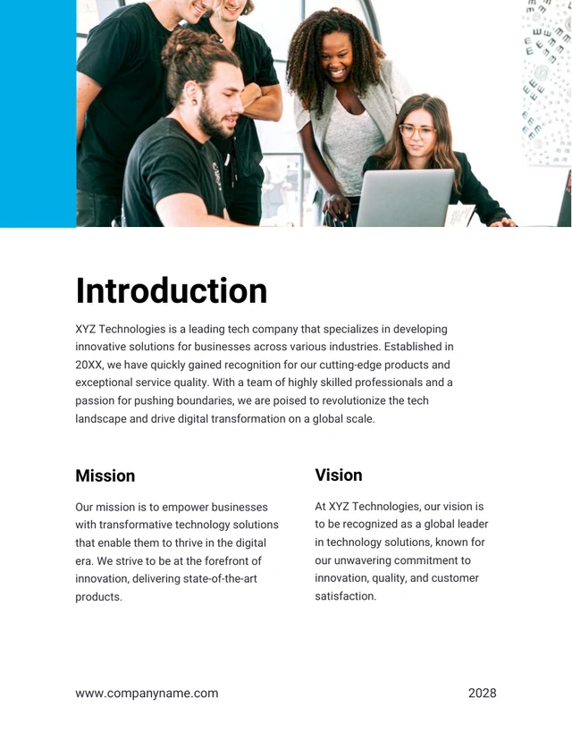 Light Blue Simple Professional Proposal - Page 2