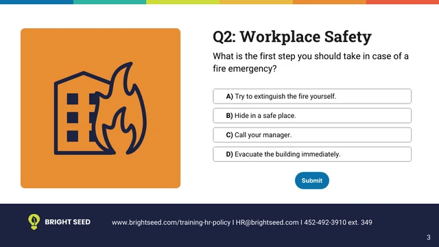 Human Resources Policy Quiz Presentation - page 3