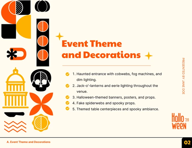 Colorful Pattern Halloween Presentation - Page 2