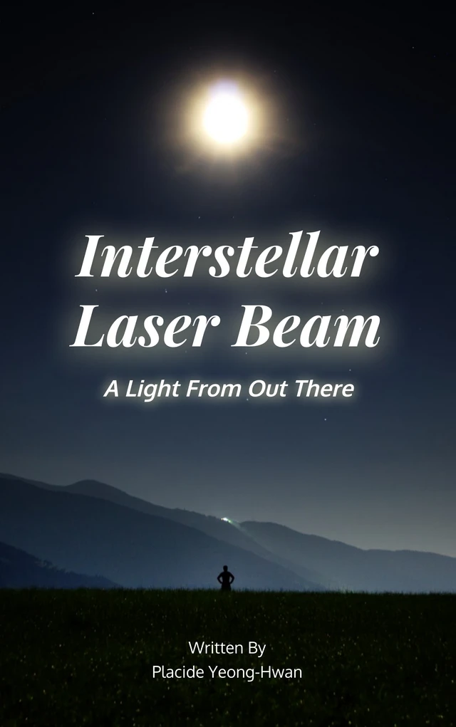 Dark Minimalist Photo Science-Fiction Book Cover Template