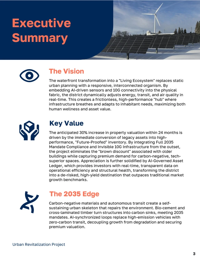 Urban Revitalization Project Proposal Template - Pagina 3