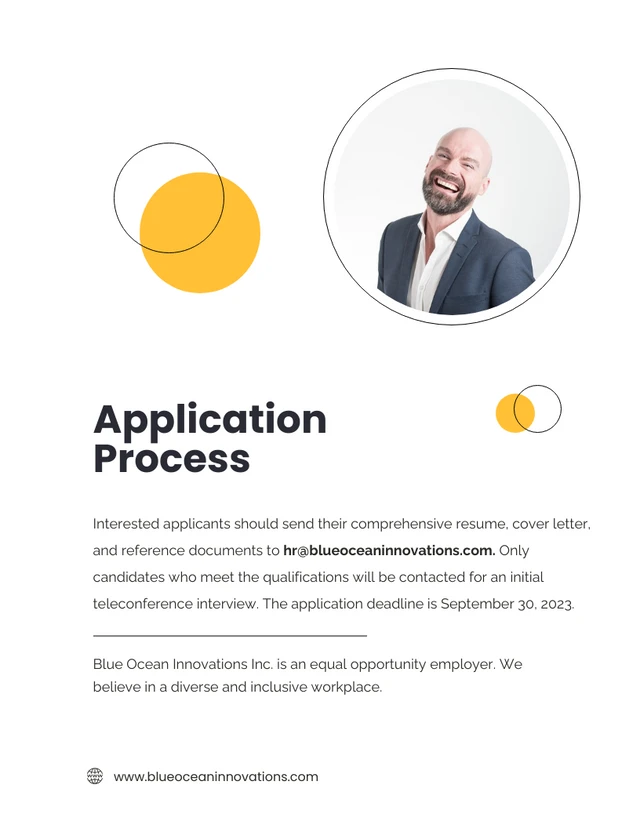 Yellow Circle Professional Job Proposal - Page 5