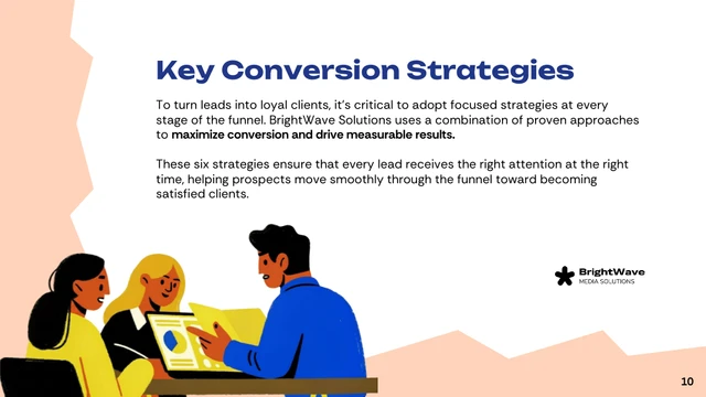 Lead Conversion Strategies Corporate Presentation - Página 10