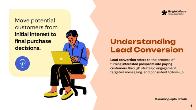 Lead Conversion Strategies Corporate Presentation - Página 6