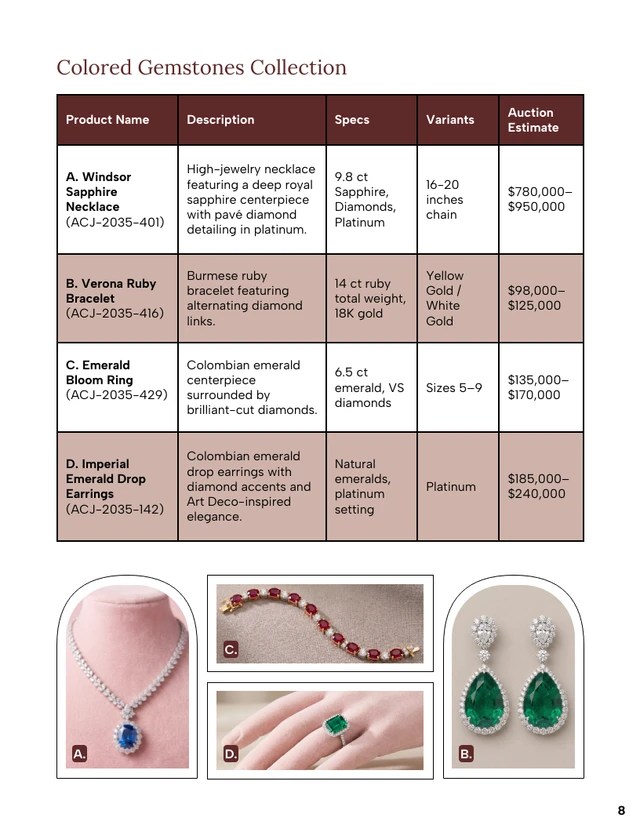 Auction House Fine Jewelry Catalog - Página 8