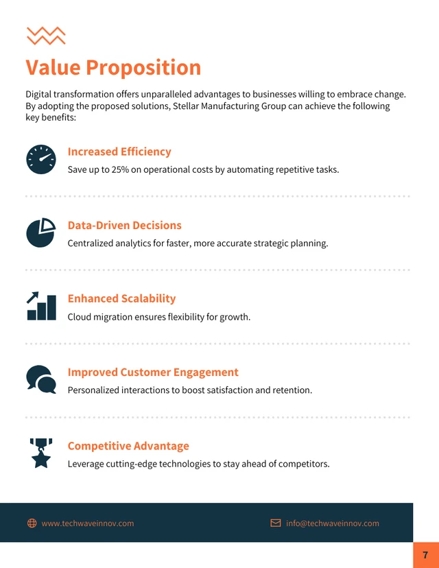 Digital Transformation Proposal Template - Pagina 7