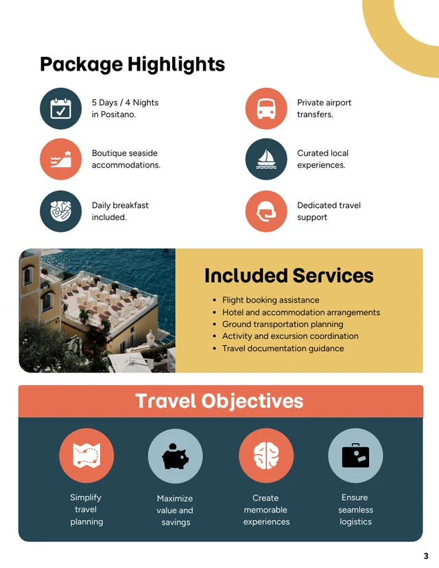 Travel Agent Proposal Template - صفحة 3