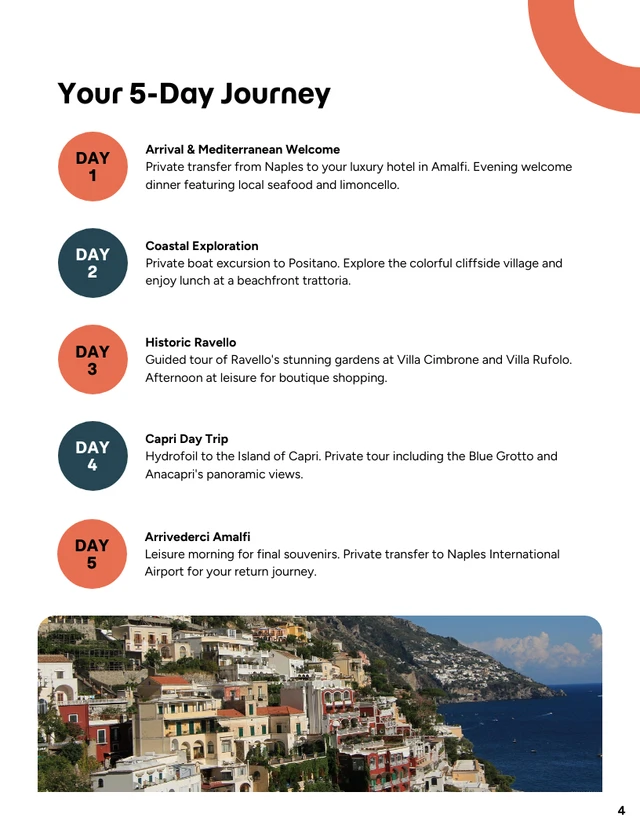 Travel Agent Proposal Template - صفحة 4