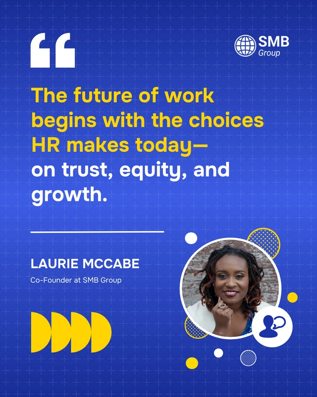 Blue Human Resource Quote Facebook Post