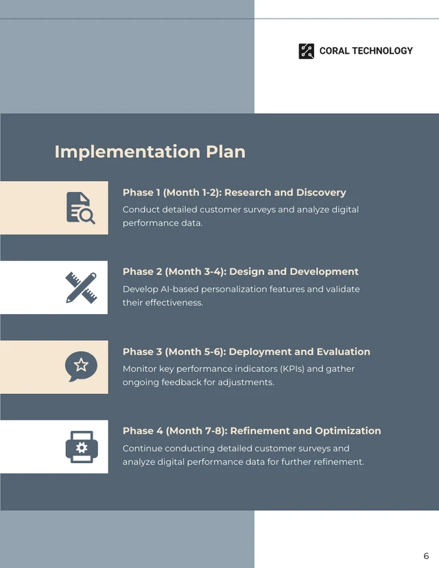 Client Project Proposal Template - Pagina 6