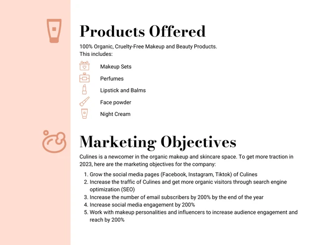 White and Beige Marketing Plan Report Template - Page 3