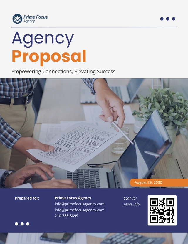 Agency Proposal Template - Página 1